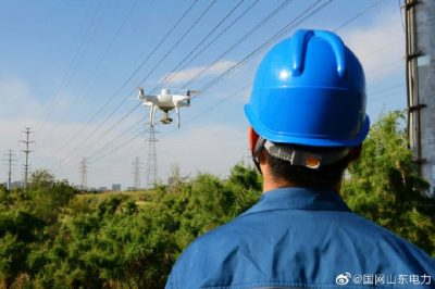 東營供電公司：無人機巡檢 穩定線路運行