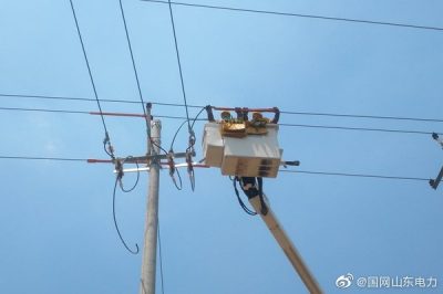 流坡塢鎮盆張村新上400千伏安配變一臺