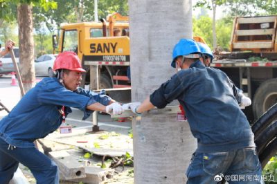 “百人會戰”配網改造工程助推城市發展