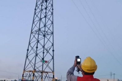黃石供電公司檢修分公司開展測溫工作，及時掌握輸電設備運行狀態