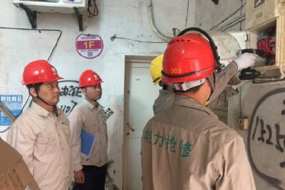 吳江區供電公司到南田村開展搶修現場安全檢查