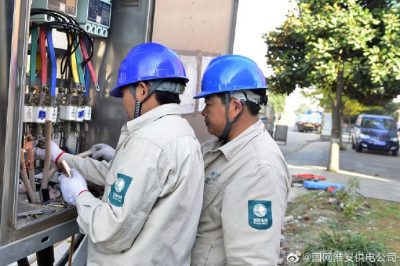 馬壩鎮街道改造楚東居委會2號配電臺架