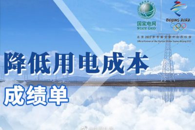 數說 | 國家電網降低用電成本成績單